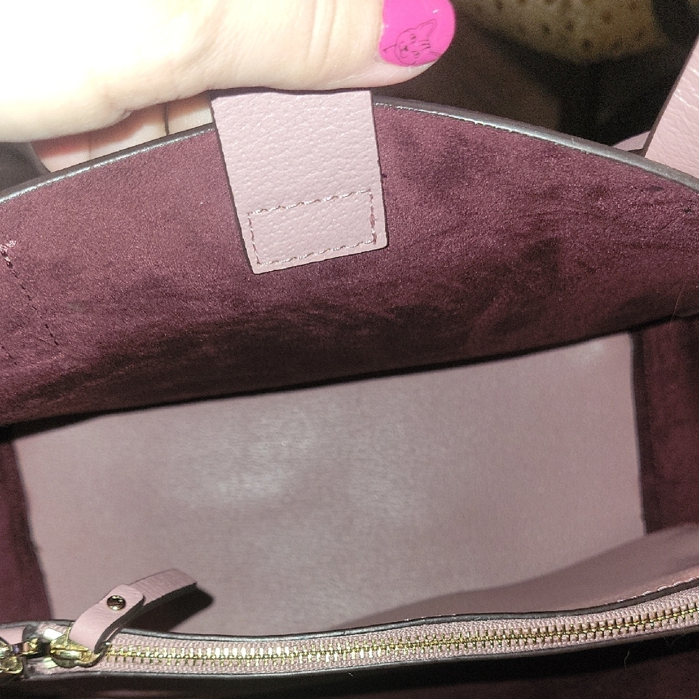 kate spade Mauve Pink Bow Tote - Picture 5 of 13